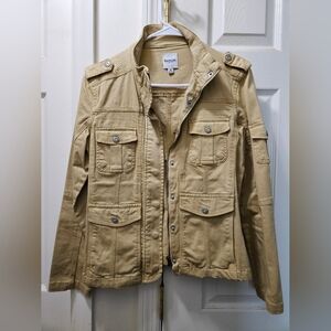 Kensie Women's Utility Jacket in Beige